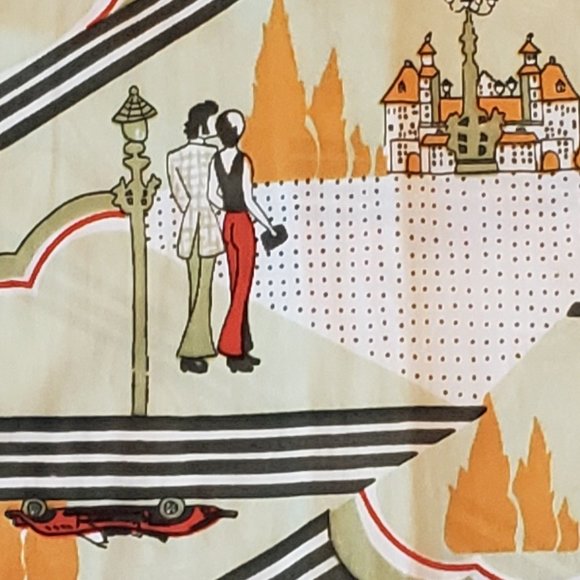 Vintage Mens Wrangler Polyester Shirt 16-16 1/2" - Picture 8 of 10